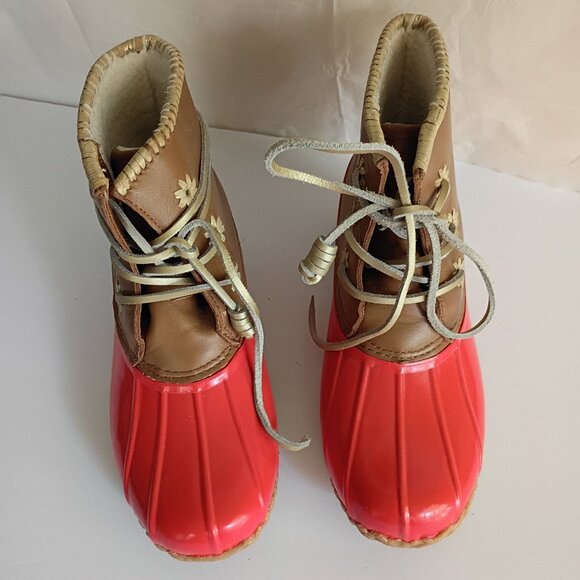 Jack Rogers Rain Boots Size 9 M Never Worn - Picture 1 of 12